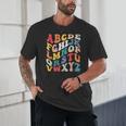 Alphabet Hi Back To School ABC Pre K Kindergarten Teacher Unisex T-Shirt, novelty gifts, funny gifts Alphabet Hi Back To School ABC Pre K Kindergarten Teacher Unisex T-Shirt, novelty gifts, funny gifts