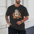 Art Teacher Painting Brushes Retro Pumpkin Ghost Artist Unisex T-Shirt, novelty gifts, funny gifts Art Teacher Painting Brushes Retro Pumpkin Ghost Artist Unisex T-Shirt, novelty gifts, funny gifts