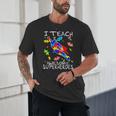 Autism Awareness Teacher I Teach Awesome Superheroes Unisex T-Shirt, novelty gifts, funny gifts