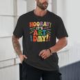 Back To School Hooray It's Art Day Art Teacher Artist Unisex T-Shirt, novelty gifts, funny gifts Back To School Hooray It's Art Day Art Teacher Artist Unisex T-Shirt, novelty gifts, funny gifts