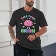 Back To School Kiss Your Brain Cute Teacher Appreciation Unisex T-Shirt, novelty gifts, funny gifts