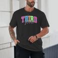 Back To School Neon Checkered Third Grade Colorful Teacher Unisex T-Shirt, novelty gifts, funny gifts Back To School Neon Checkered Third Grade Colorful Teacher Unisex T-Shirt, novelty gifts, funny gifts