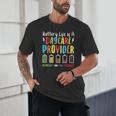 Battery Life Of Daycare Provider Childcare Teacher Unisex T-Shirt, novelty gifts, funny gifts Battery Life Of Daycare Provider Childcare Teacher Unisex T-Shirt, novelty gifts, funny gifts