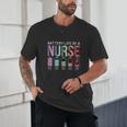 Battery Life Of A Nurse School Teacher Appreciation Unisex T-Shirt, novelty gifts, funny gifts Battery Life Of A Nurse School Teacher Appreciation Unisex T-Shirt, novelty gifts, funny gifts