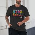 Battery Life Of a Teacher Shirt Thanksgiving Teacher Unisex T-Shirt, novelty gifts, funny gifts Battery Life Of a Teacher Shirt Thanksgiving Teacher Unisex T-Shirt, novelty gifts, funny gifts