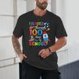 I Blasted Through 100 Days Of School 100th Day Teacher Kids Unisex T-Shirt, novelty gifts, funny gifts