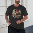 Book Tree All Is Calm Said No Teacher Ever Christmas Unisex T-Shirt, novelty gifts, funny gifts Book Tree All Is Calm Said No Teacher Ever Christmas Unisex T-Shirt, novelty gifts, funny gifts