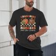 Crunching Numbers Just Like Leaves Pumpkin Fall Teacher Unisex T-Shirt, novelty gifts, funny gifts