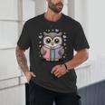 Cute Reading Owl Book Lover Teacher Librarian Bookworm Unisex T-Shirt, novelty gifts, funny gifts Cute Reading Owl Book Lover Teacher Librarian Bookworm Unisex T-Shirt, novelty gifts, funny gifts