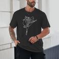 Dancing Turkey Happy Thanksgiving Day Ballet Dance Teacher Unisex T-Shirt, novelty gifts, funny gifts