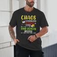 Daycare Teacher School Chaos Coordinator Toddler Tamer For Men Women Kids Unisex T-Shirt, novelty gifts, funny gifts Daycare Teacher School Chaos Coordinator Toddler Tamer For Men Women Kids Unisex T-Shirt, novelty gifts, funny gifts