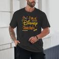 Disney Back To School I'm A Disney Teacher Crafty Logo Unisex T-Shirt, novelty gifts, funny gifts