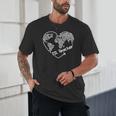 ESL Teacher ESOL Student Cute Heart Shape English Teacher Unisex T-Shirt, novelty gifts, funny gifts