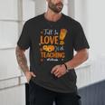 Fall In Love With Teaching 1st Grade Teacher Thanksgiving For Men Women Girls Kids Unisex T-Shirt, novelty gifts, funny gifts Fall In Love With Teaching 1st Grade Teacher Thanksgiving For Men Women Girls Kids Unisex T-Shirt, novelty gifts, funny gifts