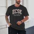 Floral ECSE Early Childhood Special Education SPED Teacher Unisex T-Shirt, novelty gifts, funny gifts Floral ECSE Early Childhood Special Education SPED Teacher Unisex T-Shirt, novelty gifts, funny gifts