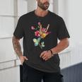 Flower American Sign Language ASL Teacher Teaching Deaf Unisex T-Shirt, novelty gifts, funny gifts Flower American Sign Language ASL Teacher Teaching Deaf Unisex T-Shirt, novelty gifts, funny gifts