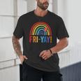 Fri-Yay Friyay Rainbow Colors Teacher Childrens Fun Designs Unisex T-Shirt, novelty gifts, funny gifts Fri-Yay Friyay Rainbow Colors Teacher Childrens Fun Designs Unisex T-Shirt, novelty gifts, funny gifts