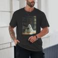 Ghost Library Halloween Book Reading Books Lover Teacher Unisex T-Shirt, novelty gifts, funny gifts Ghost Library Halloween Book Reading Books Lover Teacher Unisex T-Shirt, novelty gifts, funny gifts