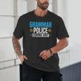 Grammar Police Comma Unit English Teacher Grammar Teacher For Men Women Unisex T-Shirt, novelty gifts, funny gifts
