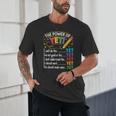Growth Mindset Teacher Power Of Yet Inspirational Unisex T-Shirt, novelty gifts, funny gifts