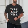 Halloween PE Teacher Ghost Playing Soccer Football Baseball Unisex T-Shirt, novelty gifts, funny gifts Halloween PE Teacher Ghost Playing Soccer Football Baseball Unisex T-Shirt, novelty gifts, funny gifts