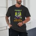 Halloween Teacher Librarian Frankenstein Reading Books Unisex T-Shirt, novelty gifts, funny gifts