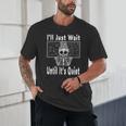 Halloween Teacher Math I'Ll Just Wait Until It's Quiet Unisex T-Shirt, novelty gifts, funny gifts Halloween Teacher Math I'Ll Just Wait Until It's Quiet Unisex T-Shirt, novelty gifts, funny gifts