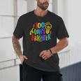 Happy 100th Day Of School 100 Days Brighter Girls Teacher Unisex T-Shirt, novelty gifts, funny gifts Happy 100th Day Of School 100 Days Brighter Girls Teacher Unisex T-Shirt, novelty gifts, funny gifts