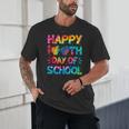 Happy 100th Day Of School Teacher Student 100 Days Tie Dye Men Women Kids Unisex T-Shirt, novelty gifts, funny gifts