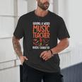 Having a Weird Music Teacher Builds Character Music Teacher Unisex T-Shirt, novelty gifts, funny gifts