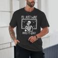 Ill Just Wait Until Its Quiet Teacher Lazy Halloween Costume Unisex T-Shirt, novelty gifts, funny gifts
