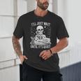 I'Ll Wait Until It's Quiet Tshirt Skeleton Teacher Halloween Unisex T-Shirt, novelty gifts, funny gifts