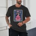 La Maestra Halloween Mexican Bingo Card Teacher Lottery Card Unisex T-Shirt, novelty gifts, funny gifts