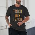 Leopard Trick Or Teach Halloween Teacher Costume Women Unisex T-Shirt, novelty gifts, funny gifts Leopard Trick Or Teach Halloween Teacher Costume Women Unisex T-Shirt, novelty gifts, funny gifts