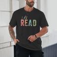 Let's Read Book Nerd Reading Book Lover Librarian Teacher Unisex T-Shirt, novelty gifts, funny gifts Let's Read Book Nerd Reading Book Lover Librarian Teacher Unisex T-Shirt, novelty gifts, funny gifts