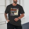 Llama Learning T Shirt Teachers Students Alpaca Lovers Unisex T-Shirt, novelty gifts, funny gifts Llama Learning T Shirt Teachers Students Alpaca Lovers Unisex T-Shirt, novelty gifts, funny gifts
