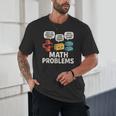 Math Problems Symbols Teacher Back To School Girl Boy Unisex T-Shirt, novelty gifts, funny gifts