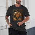 Math Turkey Teacher Thanksgiving Geometric Pi Equation Unisex T-Shirt, novelty gifts, funny gifts