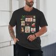 Merry And Bright Christmas Gingerbread Santa Book Teacher Unisex T-Shirt, novelty gifts, funny gifts Merry And Bright Christmas Gingerbread Santa Book Teacher Unisex T-Shirt, novelty gifts, funny gifts