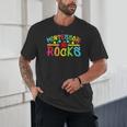 Montessori Rocks Montessori Teacher Back To School Unisex T-Shirt, novelty gifts, funny gifts