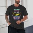 Nursery Rhymes Are My Jam 80s Retro Teachers & Students Kids Unisex T-Shirt, novelty gifts, funny gifts Nursery Rhymes Are My Jam 80s Retro Teachers & Students Kids Unisex T-Shirt, novelty gifts, funny gifts