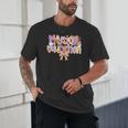 Physical Education Halloween Bow Checkered Teacher Ghost PE Unisex T-Shirt, novelty gifts, funny gifts