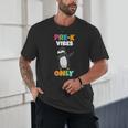 Pre-K Vibes Only Penguin Teachers Kids Back To School Unisex T-Shirt, novelty gifts, funny gifts