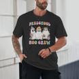 Preschool Boo Crew Groovy Halloween Floral Ghost Teacher Men Women Kids Unisex T-Shirt, novelty gifts, funny gifts Preschool Boo Crew Groovy Halloween Floral Ghost Teacher Men Women Kids Unisex T-Shirt, novelty gifts, funny gifts