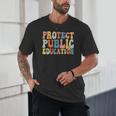 Protect Public Education Public Teacher School Unisex T-Shirt, novelty gifts, funny gifts