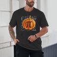 Pumpkin Pie Halloween Thanksgiving Math Teacher Pi Day Unisex T-Shirt, novelty gifts, funny gifts