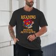 Reading Super Power Activated Superhero Teacher Or Student Men Women Girls Kids Unisex T-Shirt, novelty gifts, funny gifts