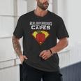 Real Superheroes Don't Wear Capes Teacher Shirt Teaching Te Unisex T-Shirt, novelty gifts, funny gifts