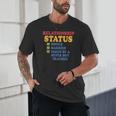 Relationship Status Single Married Hot Teacher Unisex T-Shirt, novelty gifts, funny gifts
