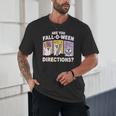 Retro Are You Fall O Ween Directions Teacher Halloween Ghost Unisex T-Shirt, novelty gifts, funny gifts